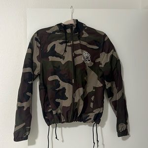 Obey camo windbreaker